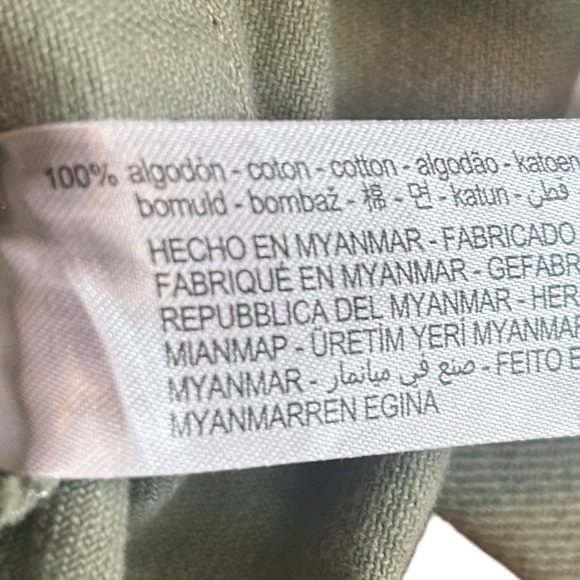 Zara Women's Cropped Green Jacket - Picture 8 of 10